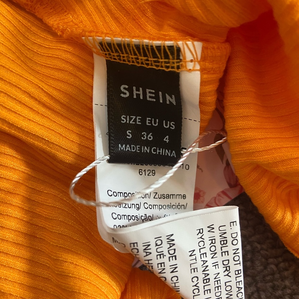 NWT Orange Tube Top - Picture 4 of 4